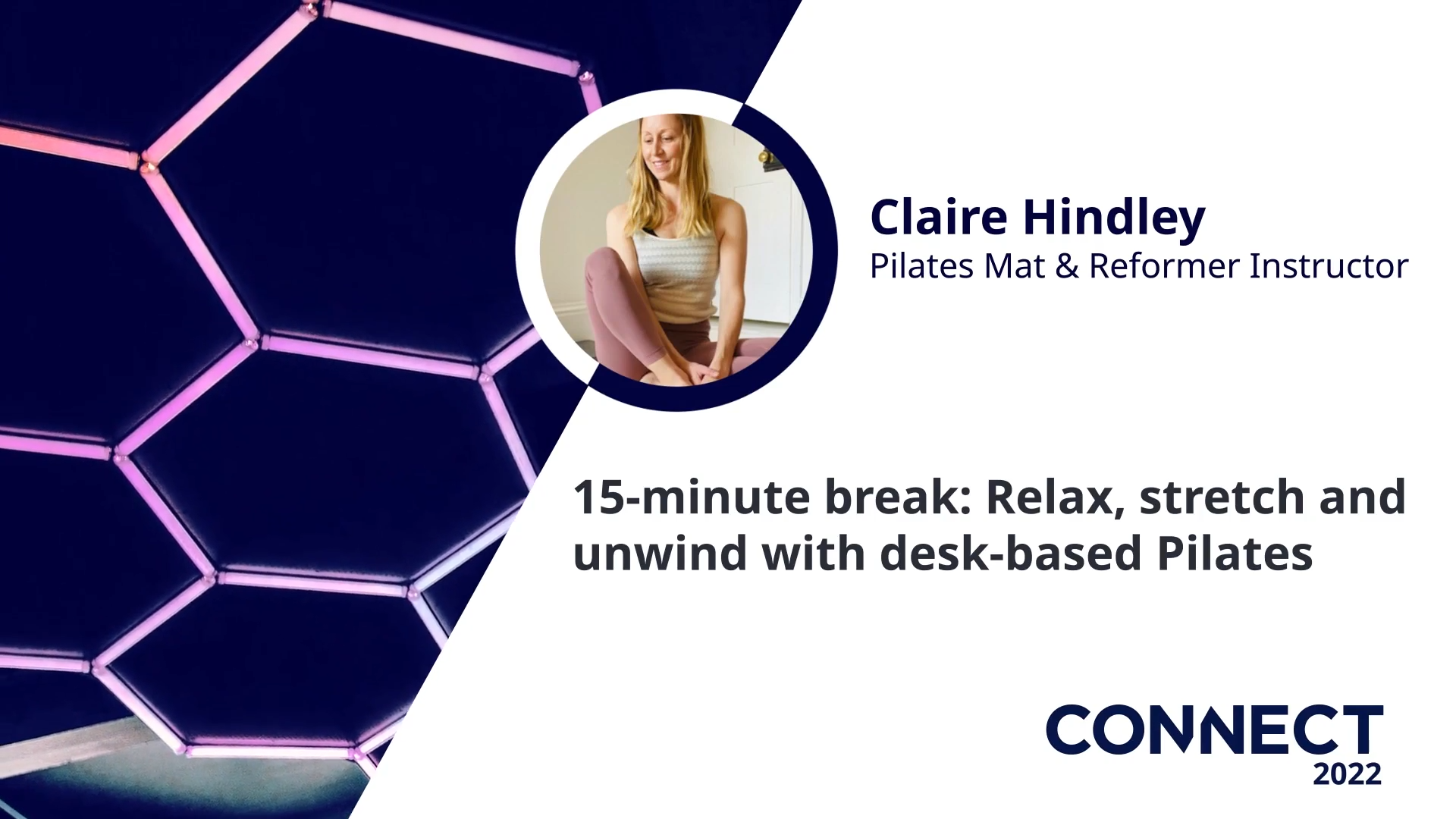 Connect 2022 - Desk based pilates